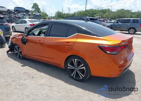 2021 Nissan Sentra Sr Xtronic Cvt из США, поврежденный, VIN 3N1AB8DV7MY270246